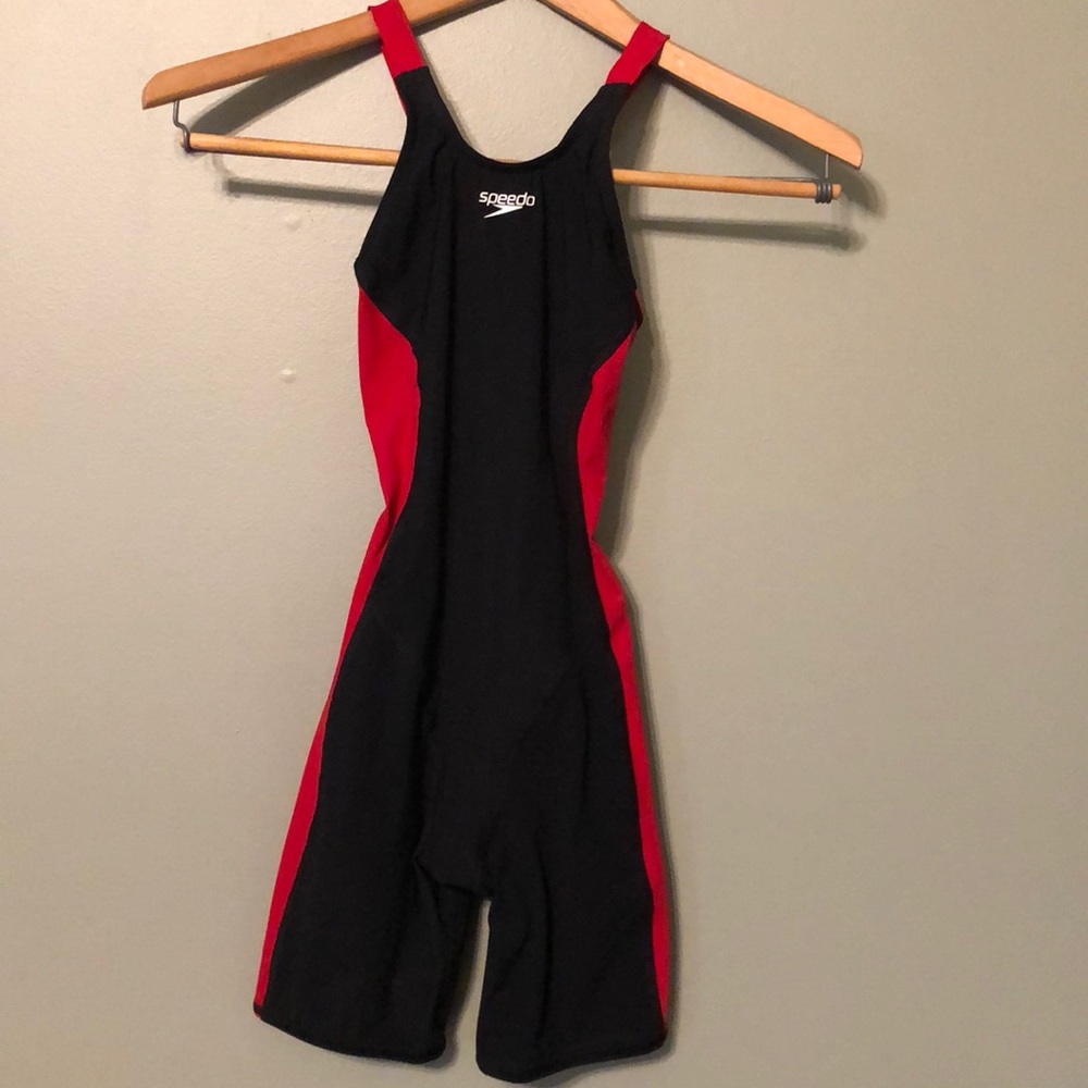 Speedo swimming tech suit size 24